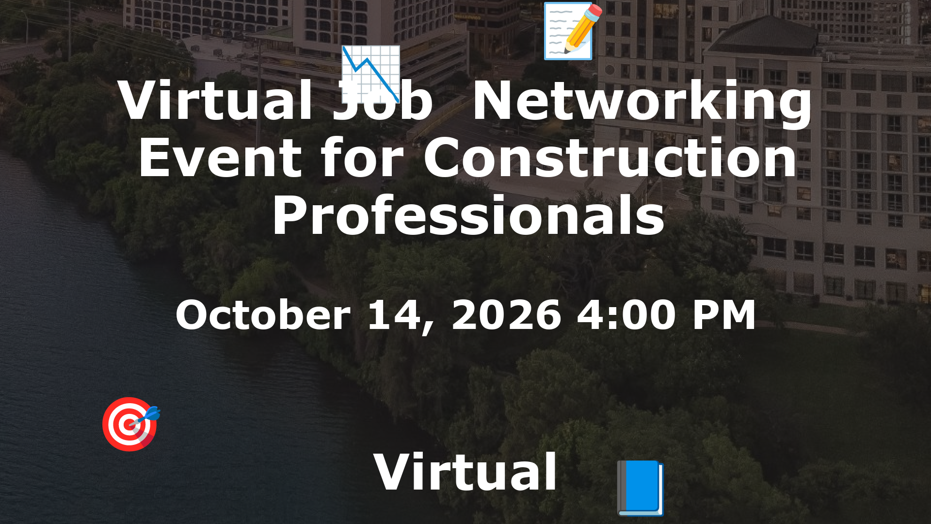 Virtual Job  Networking Event for Construction Professionals event image